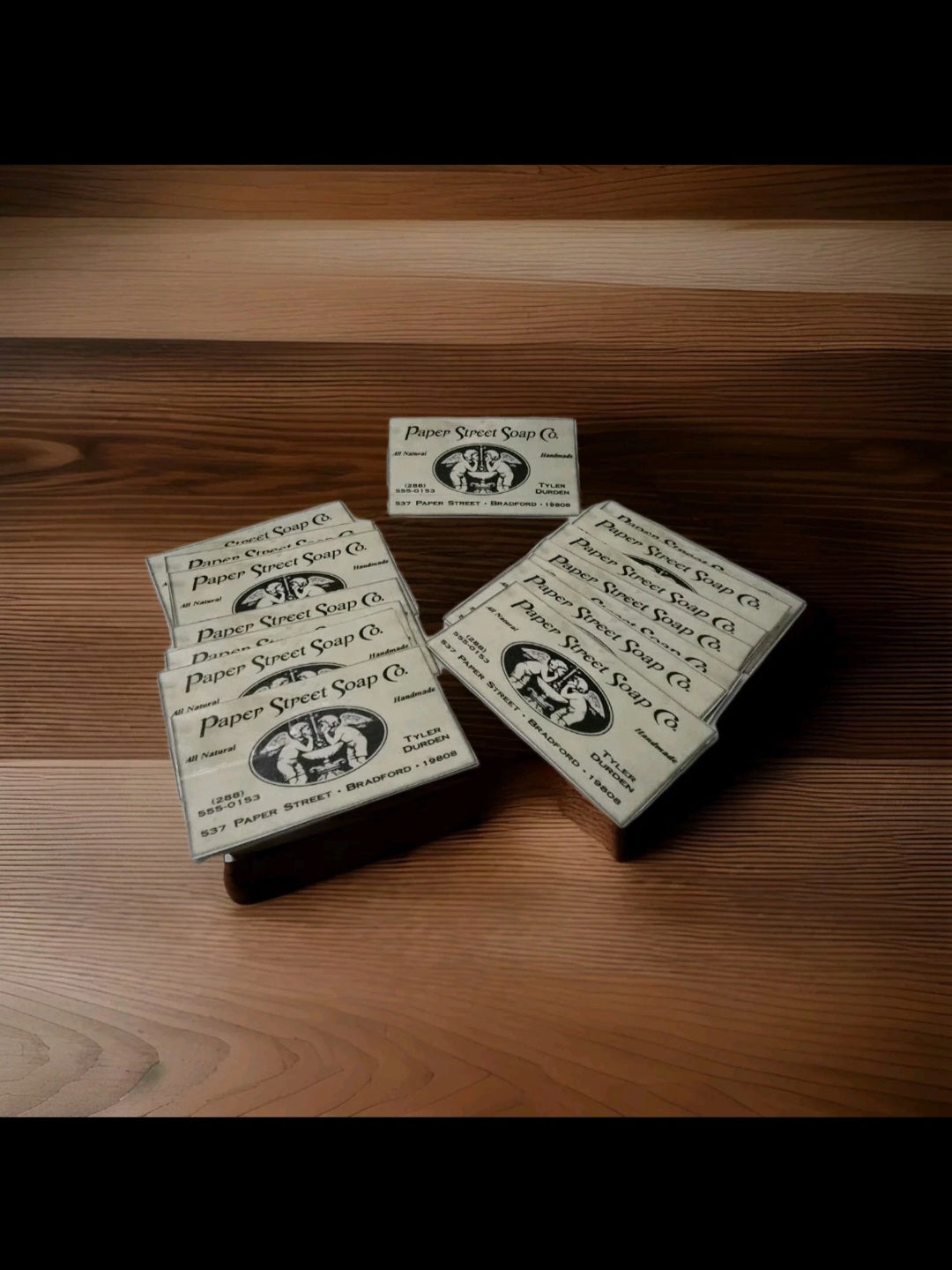Replica business card from the movie fight club